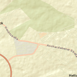 Hettstedt Street Map