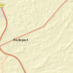 Radegast Street Map