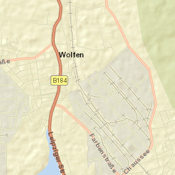 Wolfen Street Map