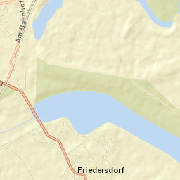 Friedersdorf Street Map