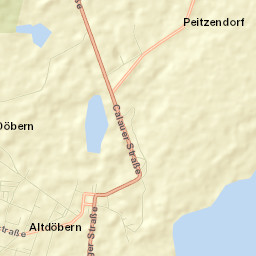 Altdöbern Street Map