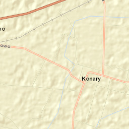 Konary Street Map