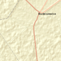 Budziszewice Street Map