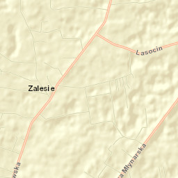 Powiat rycki Street Map