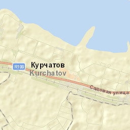 Kurchatov Street Map