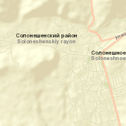 Soloneshnoye Street Map