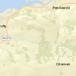The Promenade, Pen-clawdd, Swansea Street Map