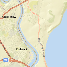 Chepstow Street Map