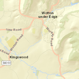 Wotton-under-Edge Street Map