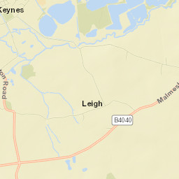 Ashton Keynes Street Map