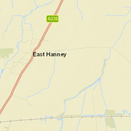 East Hanney Street Map