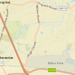 224 Steventon Road, Drayton, Oxfordshire Street Map