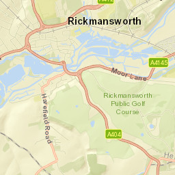 Rickmansworth Street Map