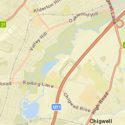 Chigwell Street Map