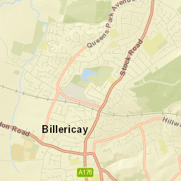 Billericay Street Map