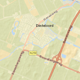 Dinteloord Street Map