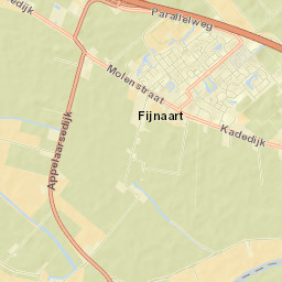 Fijnaart Street Map