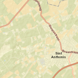 Sint Anthonis Street Map