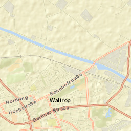 Waltrop Street Map