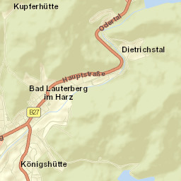 Bad Lauterberg im Harz Street Map