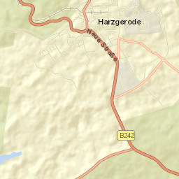 Harzgerode Street Map