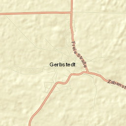 Gerbstedt Street Map