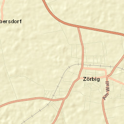 Zörbig Street Map