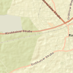 Finsterwalde Street Map