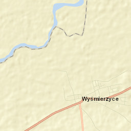 Wyśmierzyce Street Map