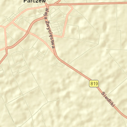 Parczew Street Map