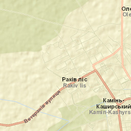 Kamin-Kashyrskyi Street Map