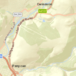 Cwmafan Street Map