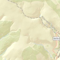 Gilfach Goch Street Map