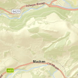 Machen Street Map