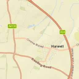 Harwell Street Map