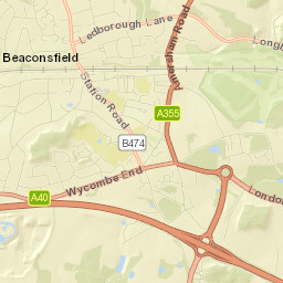 Beaconsfield Street Map