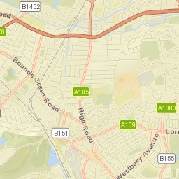 South Terrace, London Borough of Haringey Street Map