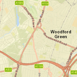 1 Tamworth Avenue, Woodford, Greater London Street Map