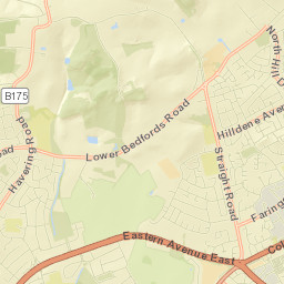300 Eastern Avenue East, Romford, Greater Street Map