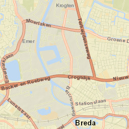Biesdonk Street Map