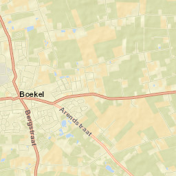 Boekel Street Map