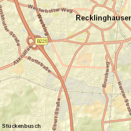Recklinghausen Street Map