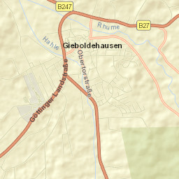 Gieboldehausen Street Map