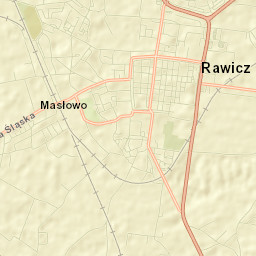 Rawicz Street Map