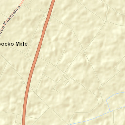 Powiat ostrowski Street Map