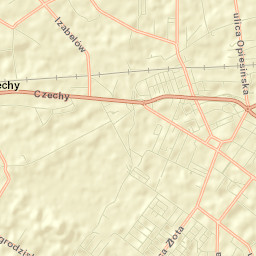Zduńska Wola Street Map