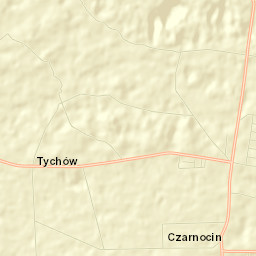 Czarnocin Street Map