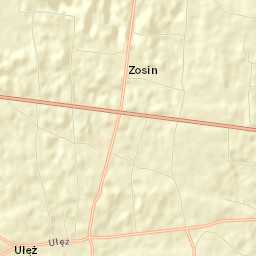 Ułęż Street Map