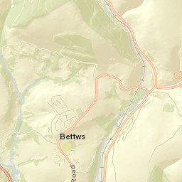 Betws Street Map