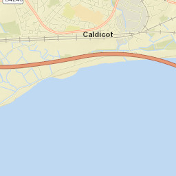 Caldicot Street Map